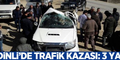 Şemdinli'de kaza: 3 yaralı