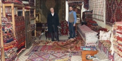 Kilimci esnafı sıkıntılı