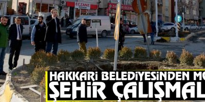 Hakkari Belediyesinden modern şehir çalışmaları