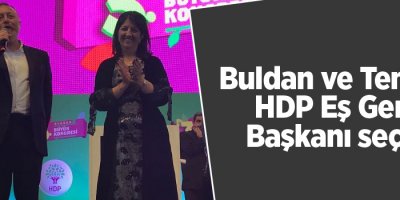 Buldan ve Temelli, HDP Eş Genel Başkanı seçildi