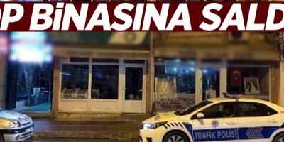 HDP ilçe binasına pompalı tüfekle ateş açıldı