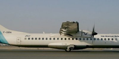 İran'da yolcu uçağı düştü, kurtulan olmadı