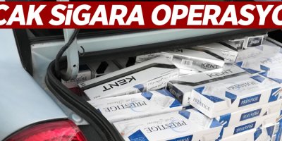 Kaçak sigara operasyonu