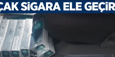 Van'da kaçak sigara operasyonu