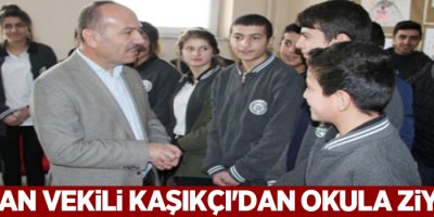 Başkan Vekili Kaşıkçı'dan Okula Ziyaret