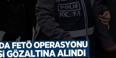 Van'da FETÖ'ye yönelik operasyon; 6 gözaltı