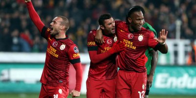 Galatasaray gururla sunar: 1-2