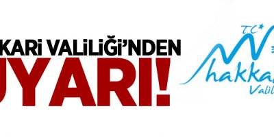 Hakkari Valiliğinden dolandırıcılık uyarısı