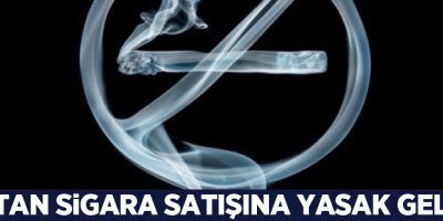 Açıktan sigara satışına yasak geliyor