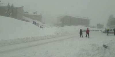 Uludağ'da kar kalınlığı 171 santim