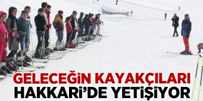 Geleceğin kayakçıları Hakkari’de yetişiyor
