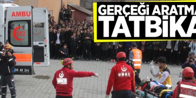 Gerçeği aratmayan tatbikat