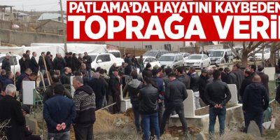 Patlama'da hayatını kaybeden Berat toprağa verildi