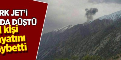 Türk Uçağı İran'da düştü: 11 ölü