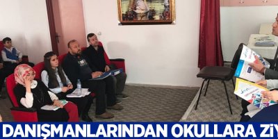 İŞKUR danışmanlarından okullara ziyaret