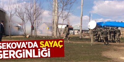 Yüksekova'da sayaç gerginliği