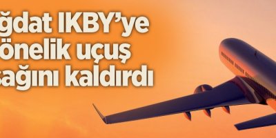 Bağdat IKBY’ye yönelik uçuş yasağını kaldırdı