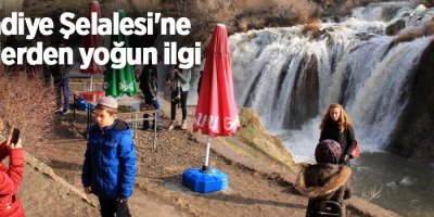 Muradiye Şelalesi'ne turistlerden yoğun ilgi