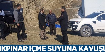 Keklikpınar içme suyuna kavuşuyor