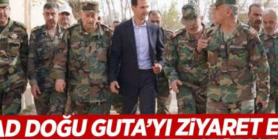 Esad Doğu Guta’yı ziyaret etti