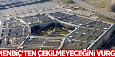 ABD, Menbiç'ten çekilmeyeceğini vurguladı