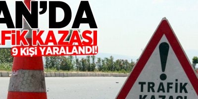 Van’da trafik kazası: 9 yaralı