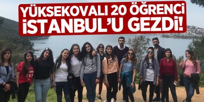 Yüksekovalı 20 Öğrenci İstanbul'u Gezdi