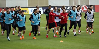 Milli takım Antalya’daki son çalışmasını yaptı