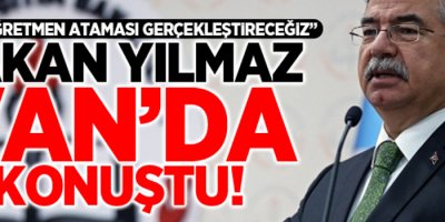 Milli Eğitim Bakanı İsmet Yılmaz Van'a geliyor