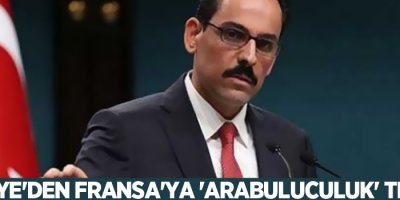 Türkiye'den Fransa'ya 'arabuluculuk' tepkisi