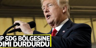 Trump SDG bölgesine yardımı durdurdu