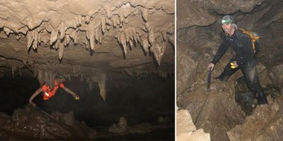 Hakkarili dağcılar Derecikte mağara keşfettiler