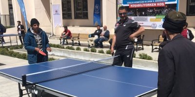 Hakkari’de dünya masa tenisi etkinliği