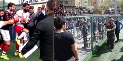 Yüksekova Belediyespor maçında olaylar çıktı!