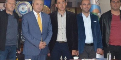 Servet Taş’a tebrik ziyareti