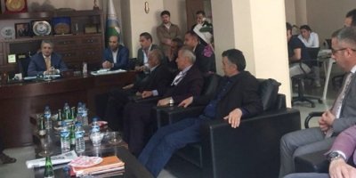 Fatih Keskin’den Başkan Taş’a ziyaret