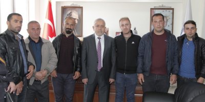 Engelli Derneğinden Rektör Pakiş’e ziyaret