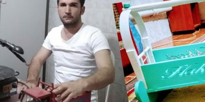 Evini atölyeye çevirdi, Destek bekliyor