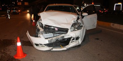 Elazığ’da trafik kazası: 4 yaralı!