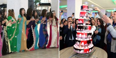 Yüksekova Atatürk Anadolu Lisesinden 'Veda Gecesi'