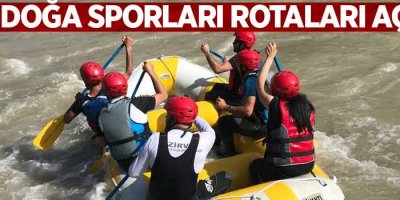 Yeni doğa sporları rotaları açıldı