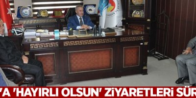 Pınar'a 'Hayırlı Olsun' ziyaretleri sürüyor