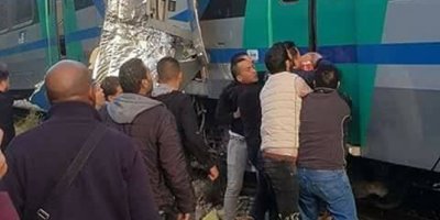 Tunus’ta iki tren çarpıştı: 1 ölü, 60 yaralı