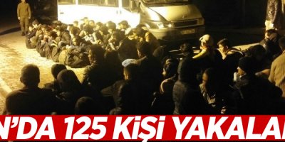 Van’da 125 kaçak şahıs yakalandı