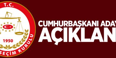 YSK, Cumhurbaşkanı adaylarını açıkladı