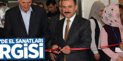 Şemdinli'de el sanatları sergisi