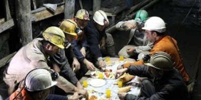 İlk sahuru yerin metrelerce altında yaptılar