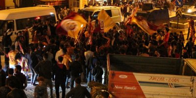 Şemdinli'de Galatasaray coşkuşu