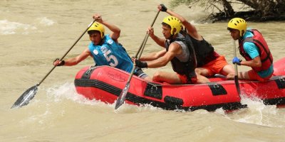 Rafting Şampiyonası Tunceli’de başladı