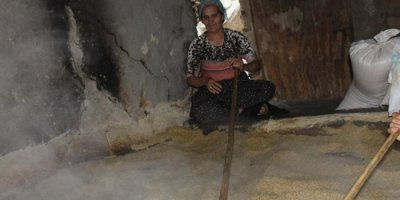 Asırlık taş değirmen, Ramazan tahini için dönüyor